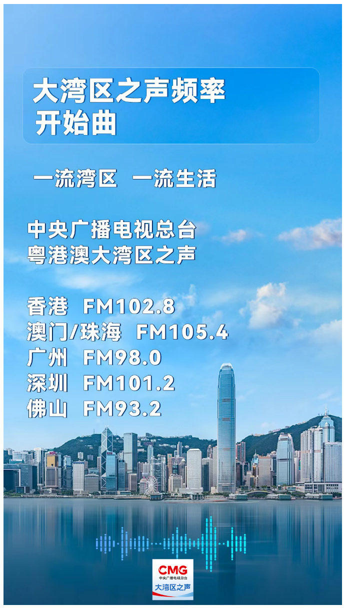 落地香港!大灣區之聲新片花亮相